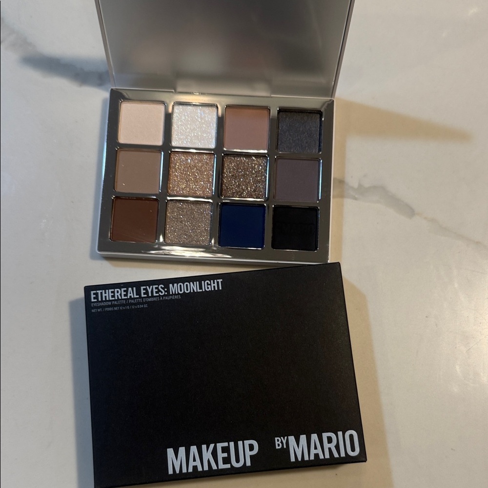 Makeup By Mario Ethereal Eyes Palette with Blue and Brown Shades